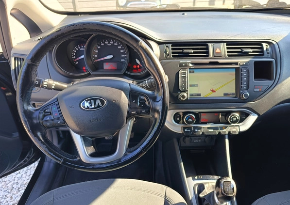 Kia Rio cena 26400 przebieg: 124184, rok produkcji 2014 z Łask małe 631